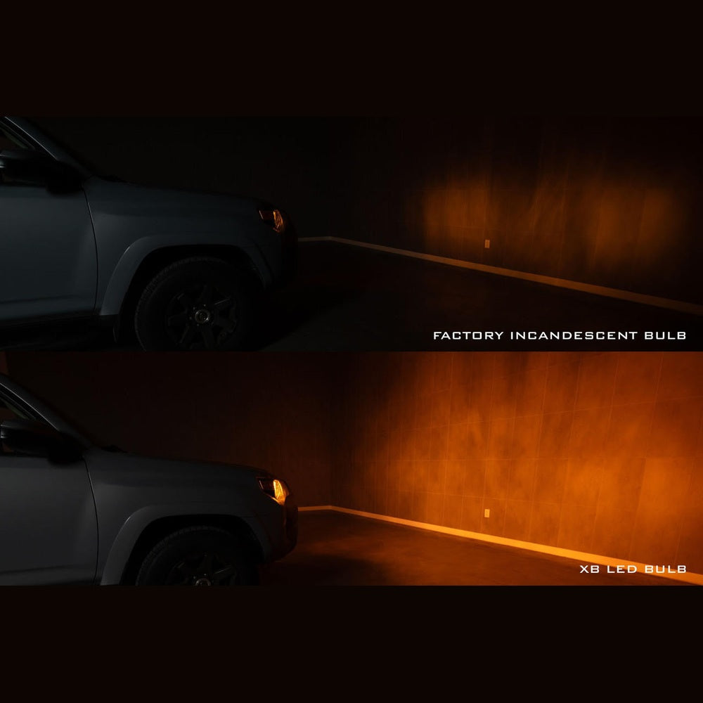 Morimoto 1157: XB LED Bulbs (Amber-Set) - Apollo Off-Road