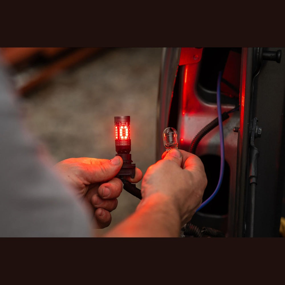 Morimoto 1157: XB LED Bulbs (Amber-Set) - Apollo Off-Road