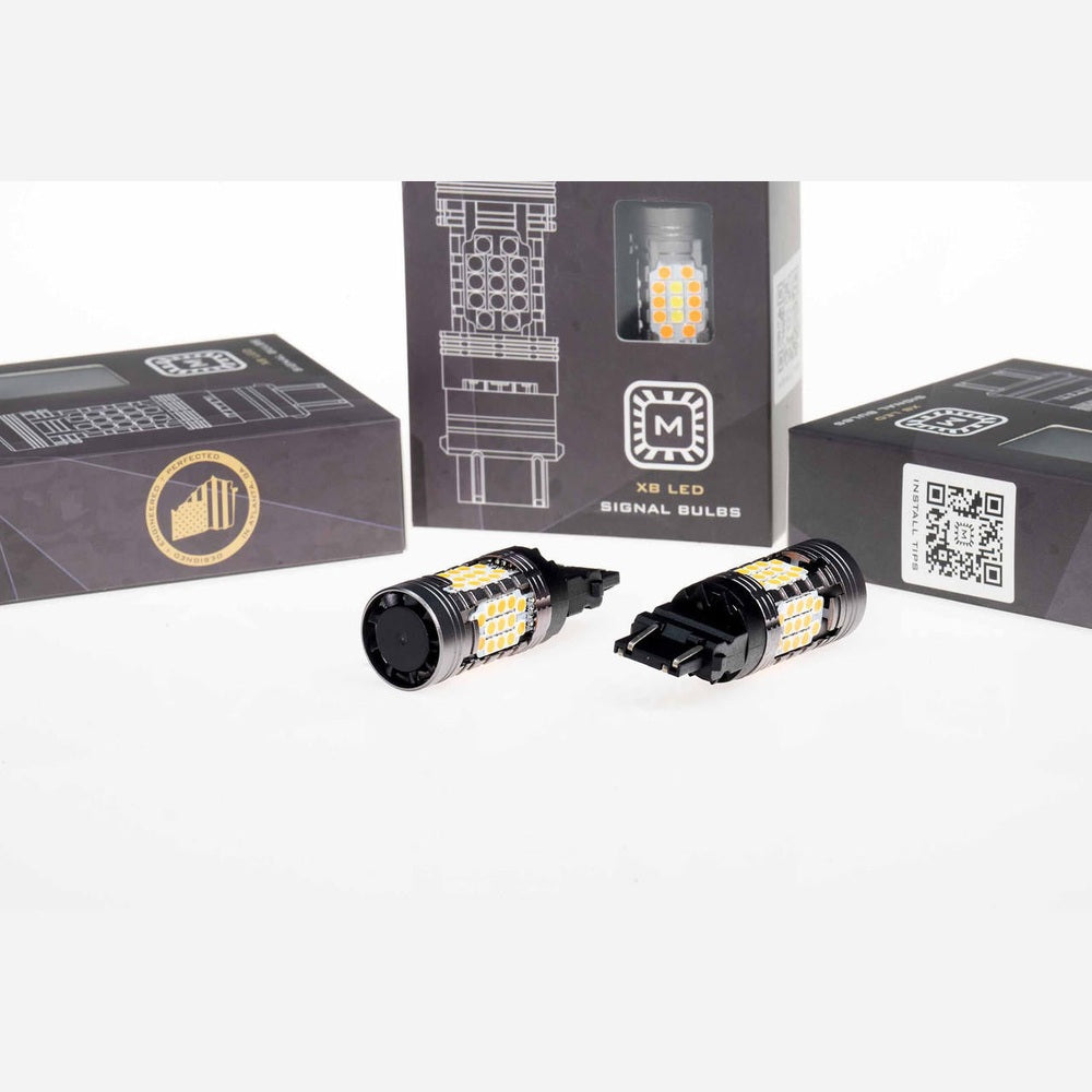 Morimoto 3156-3157: XB LED Bulbs (Amber-Set) - Apollo Off-Road