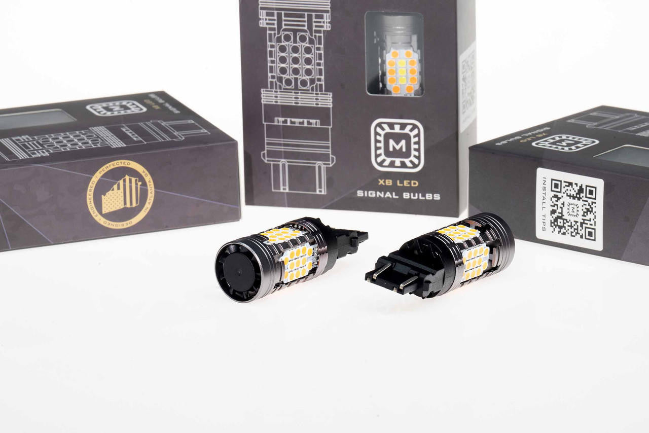 Morimoto 4257: XB LED Bulbs (Red-Set) - Apollo Off-Road