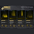 Morimoto 4Banger 2.0 NCS LED Pods, Set (Flood-Yellow) - Apollo Off-Road