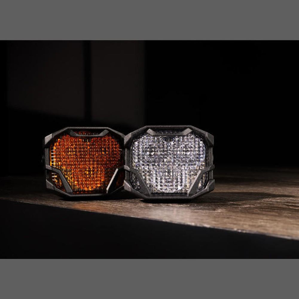 Morimoto 4Banger 2.0 NCS LED Pods, Set (Flood-Yellow) - Apollo Off-Road