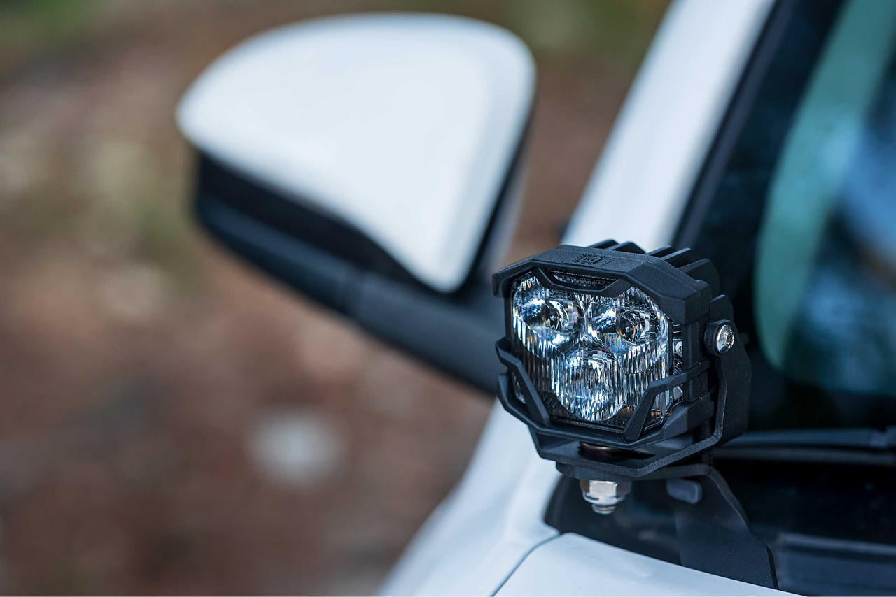 Morimoto 4Banger A-Pillar Brackets: 4Runner (03-21) - Apollo Off-Road