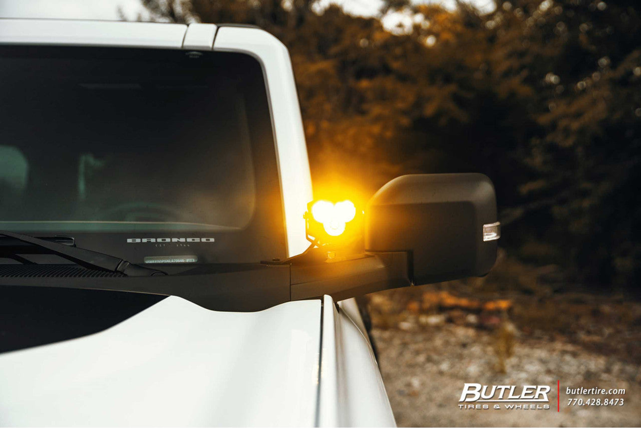 Morimoto 4Banger A-Pillar Brackets: Bronco (2021+) - Apollo Off-Road