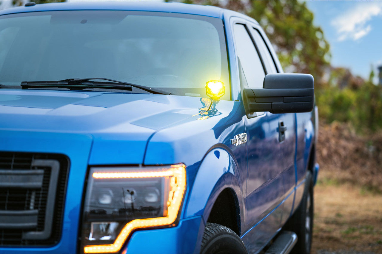 Morimoto 4Banger A-Pillar Brackets: F150-Raptor (09-14) - Apollo Off-Road