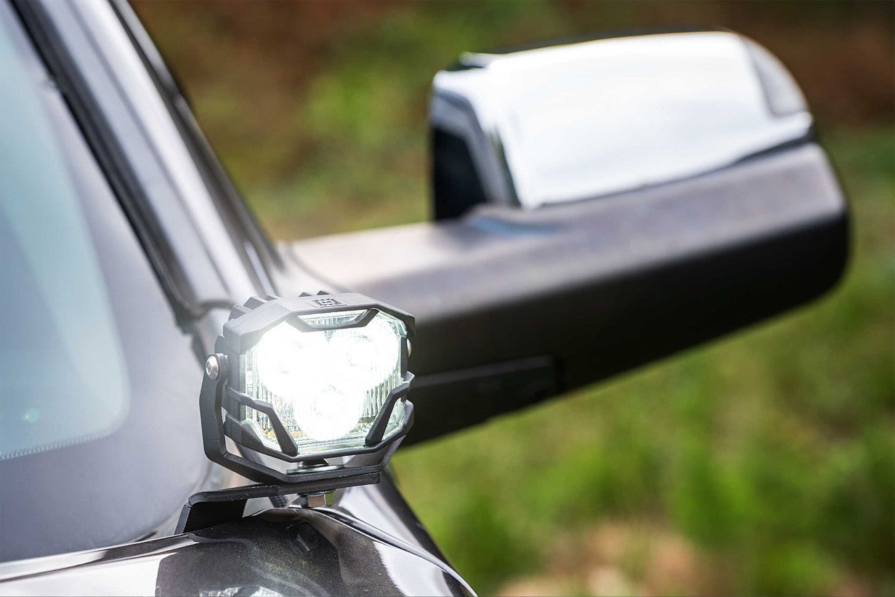 Morimoto 4Banger A-Pillar Brackets: Ram (09-18) - Apollo Off-Road