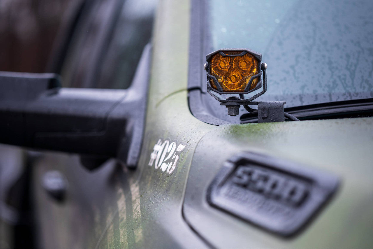 Morimoto 4Banger A-Pillar Brackets: Ram HD (19+) - Apollo Off-Road