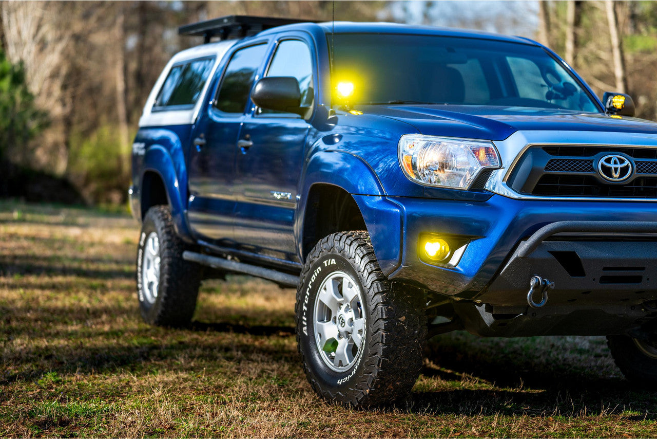 Morimoto 4Banger A-Pillar Brackets: Tacoma (05-15) - Apollo Off-Road