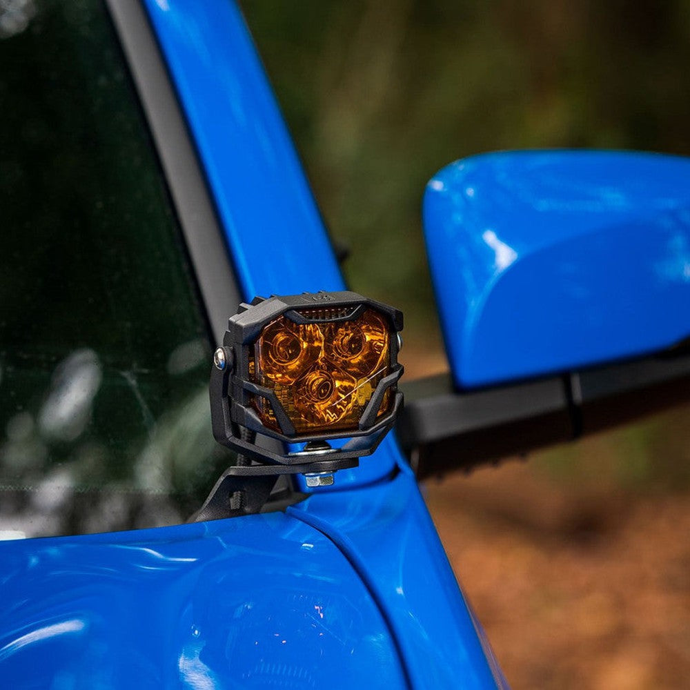 Morimoto 4Banger A-Pillar Brackets: Tacoma (16-21) - Apollo Off-Road