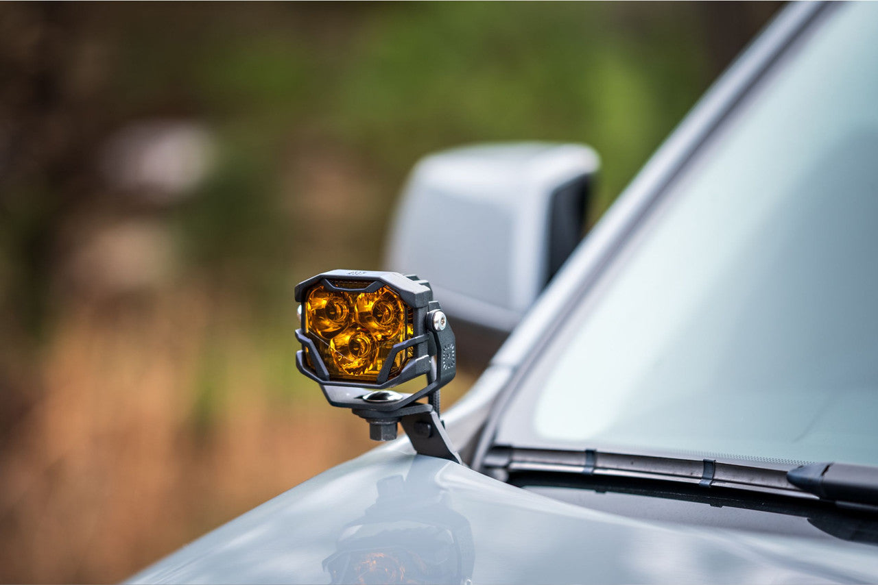 Morimoto 4Banger A-Pillar Brackets: Tundra (14-21) - Apollo Off-Road