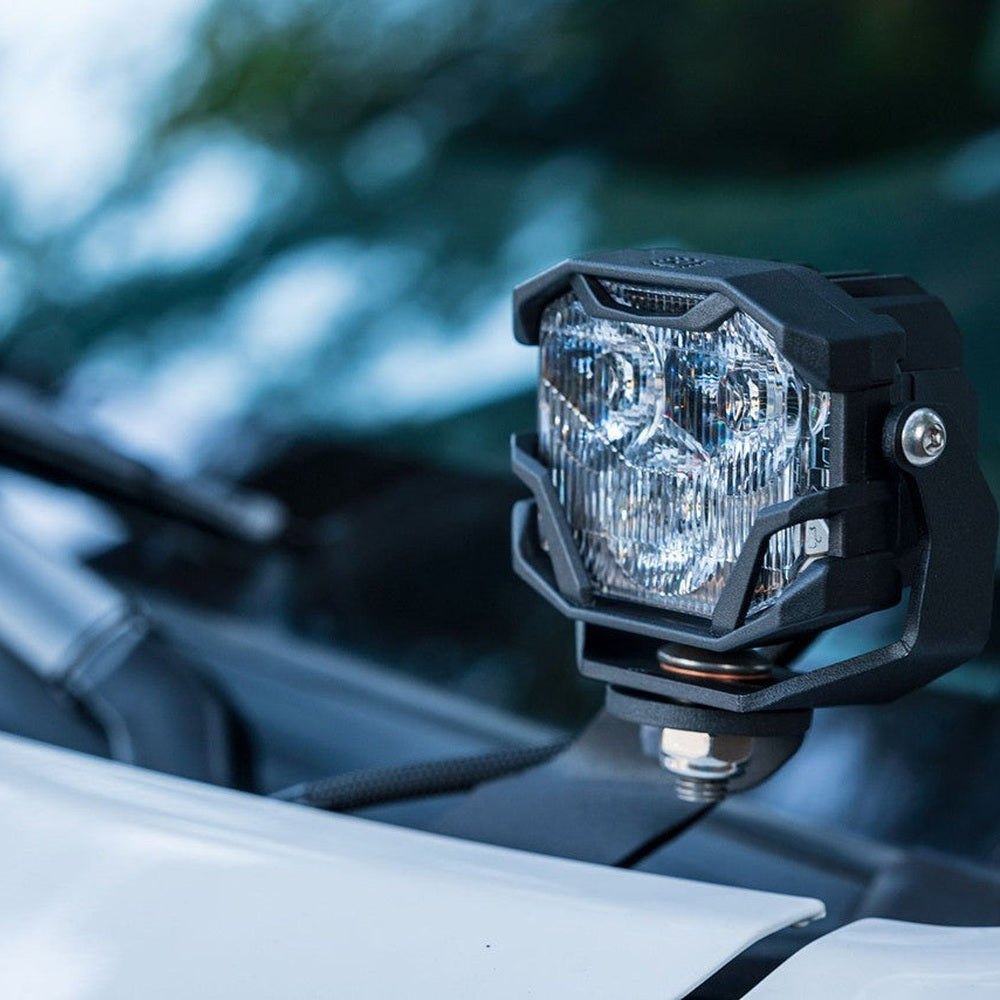 Morimoto 4Banger A-Pillar Brackets: Wrangler JK (07-17) - Apollo Off-Road