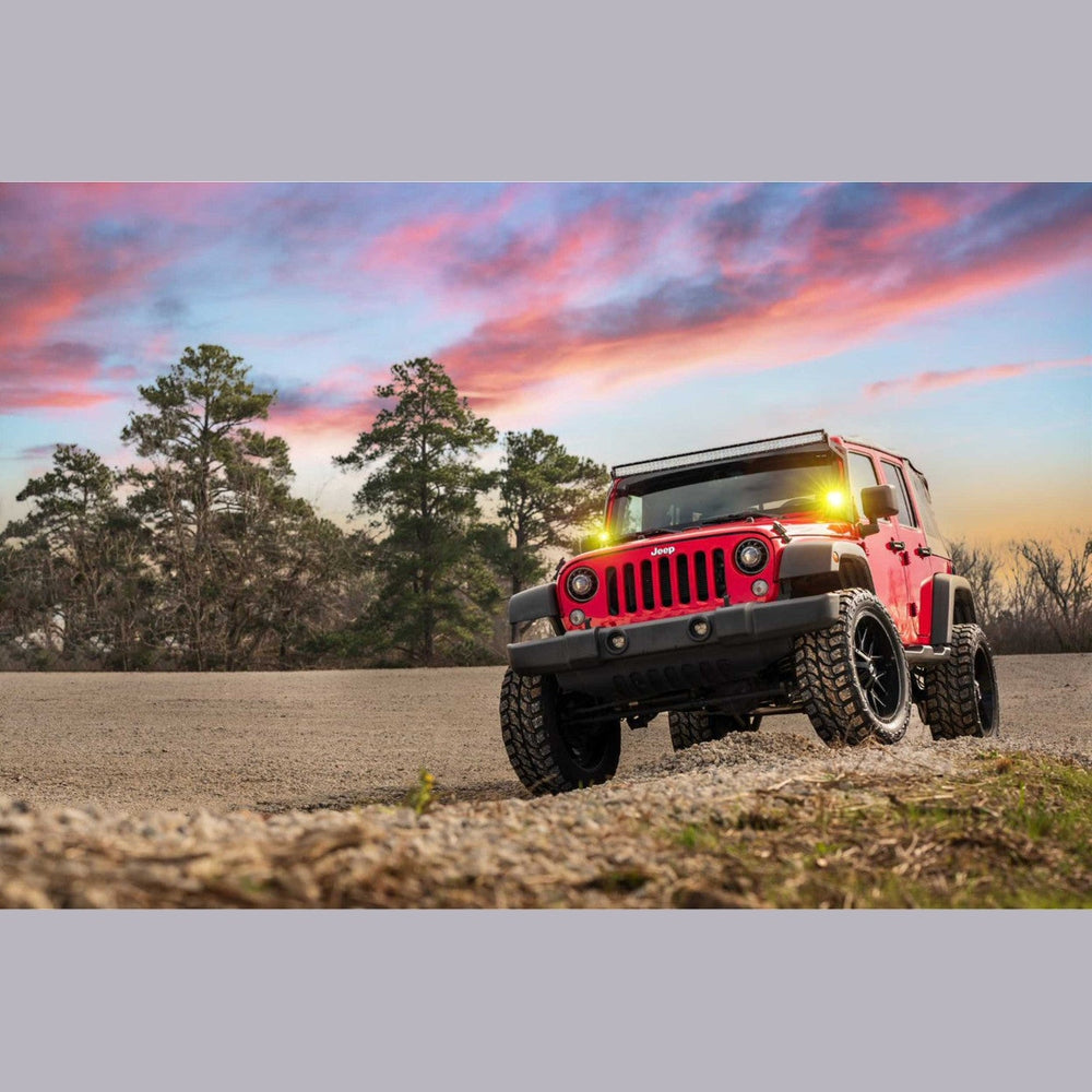 Morimoto 4Banger A-Pillar Brackets: Wrangler JK (07-17) - Apollo Off-Road