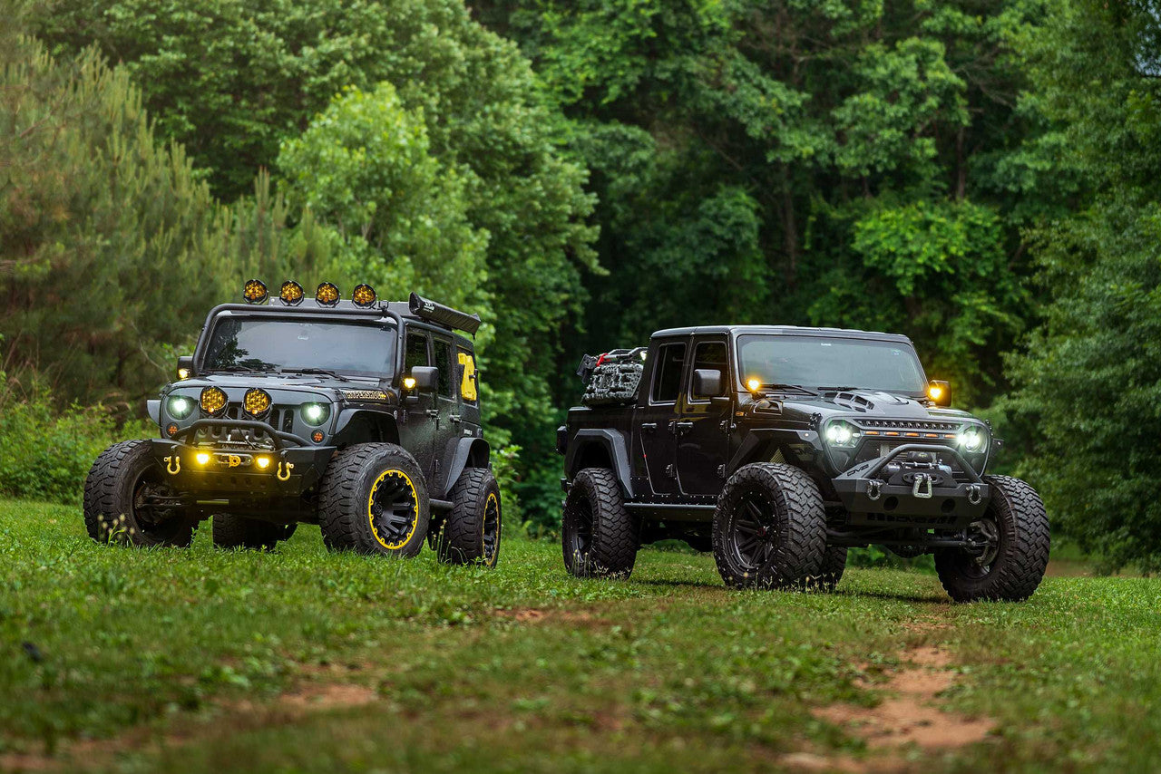 Morimoto 4Banger A-Pillar Brackets: Wrangler JL-JT (18+) - Apollo Off-Road