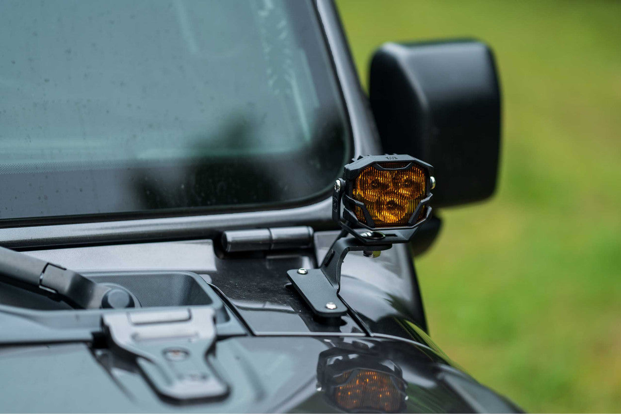 Morimoto 4Banger A-Pillar Brackets: Wrangler JL-JT (18+) - Apollo Off-Road