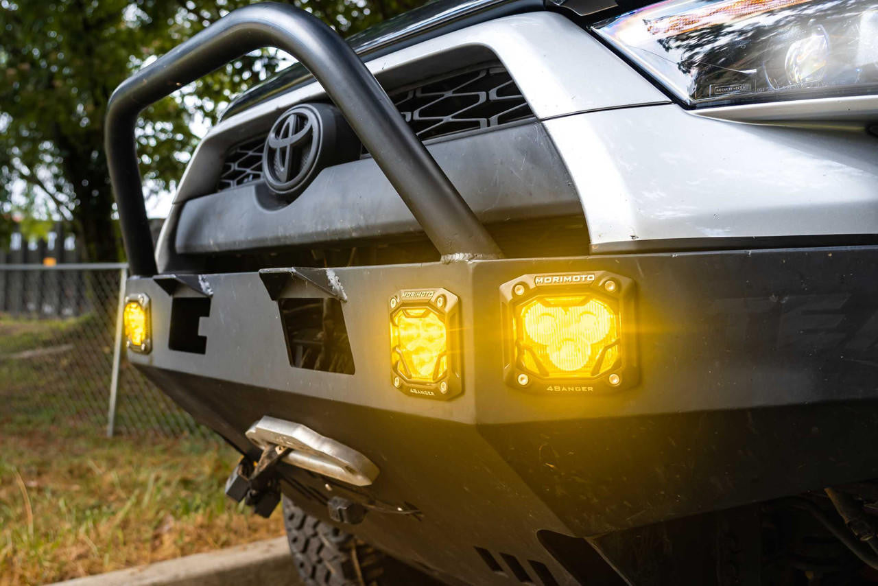Morimoto 4Banger Brackets: Flush Mount - Apollo Off-Road