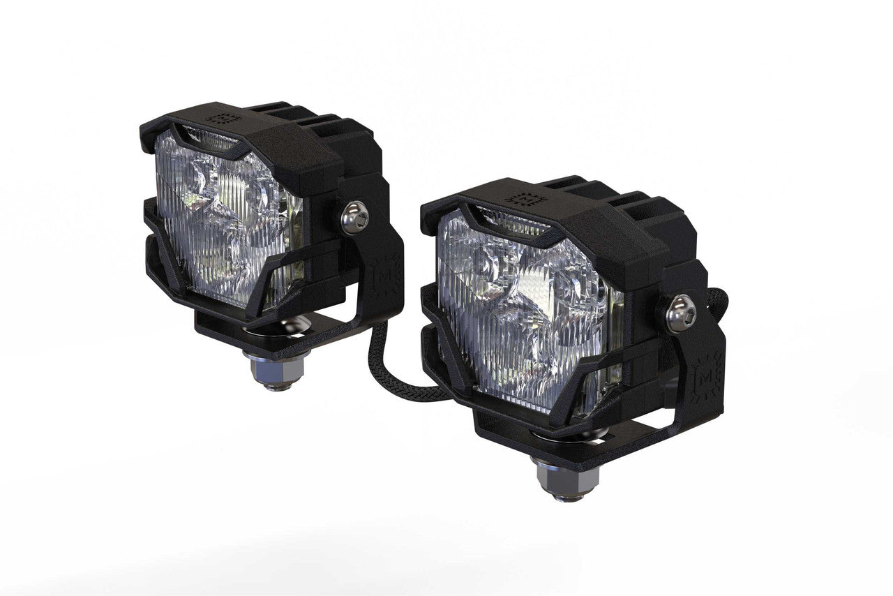 Morimoto 4Banger Brackets: Universal U-Mount (Set) - Apollo Off-Road