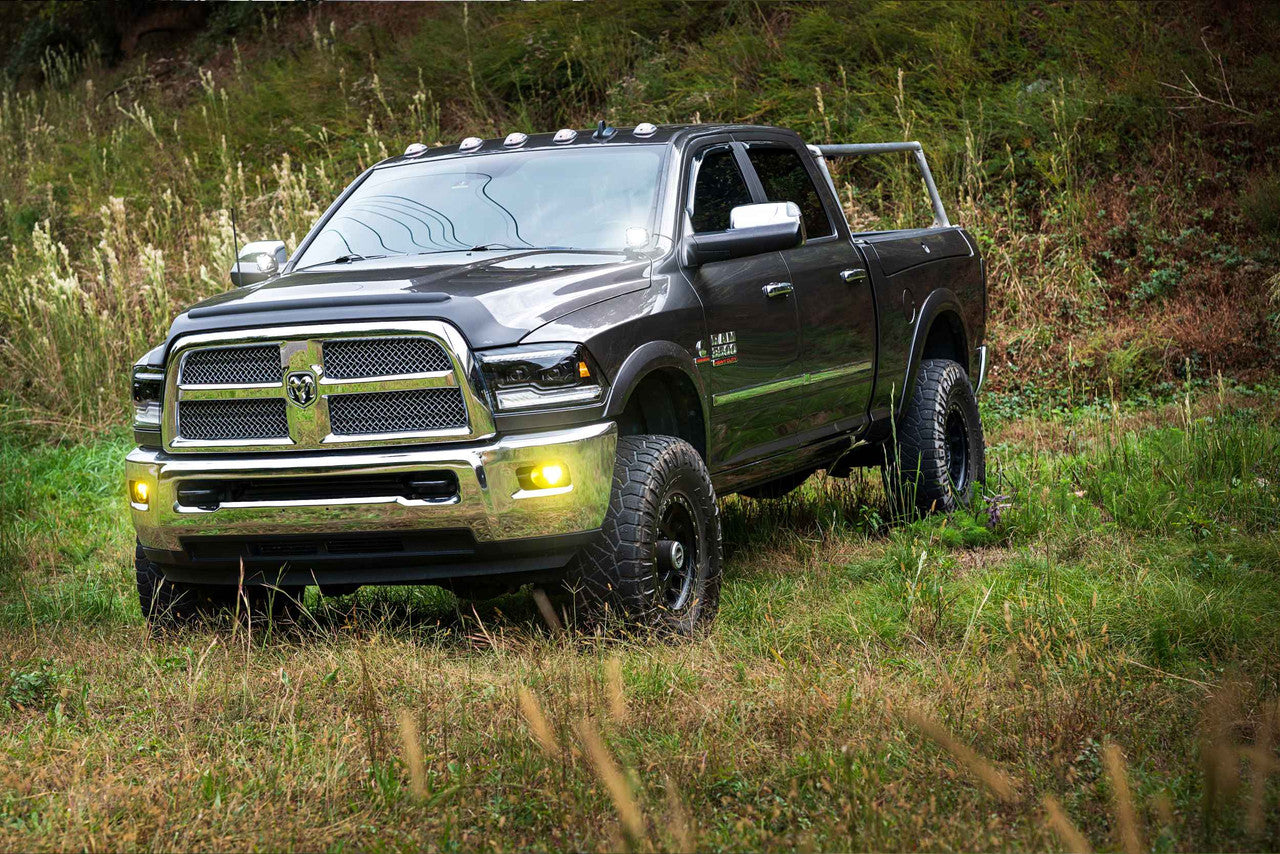 Morimoto 4Banger Fog Brackets: Type Ram Horizontal - Apollo Off-Road