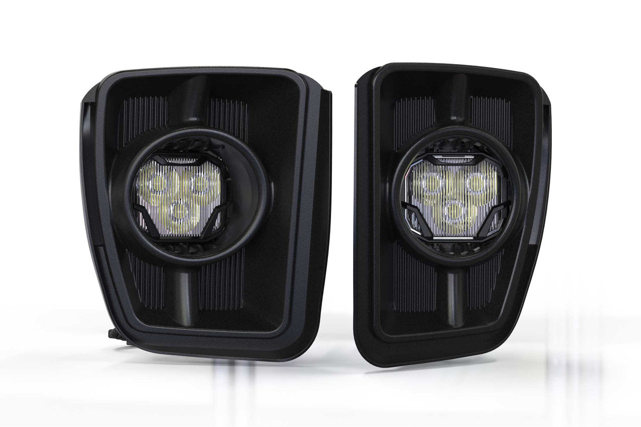 Morimoto 4Banger Fog Brackets: Type Ram Vertical - Apollo Off-Road