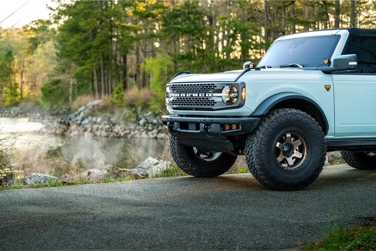 Morimoto 4Banger Triple Fog Kit: 2021+ Bronco (brackets only) - Apollo Off-Road