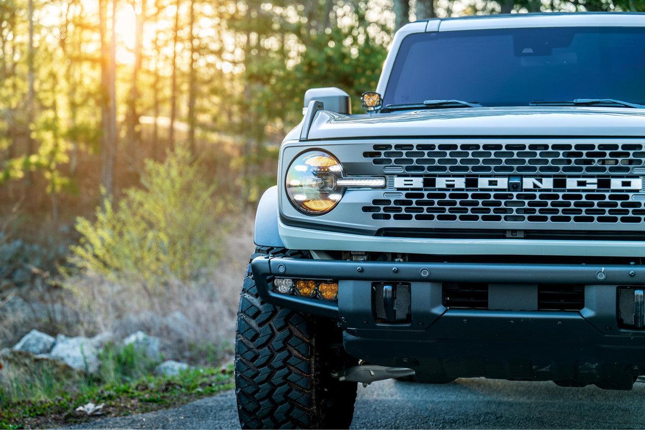 Morimoto 4Banger Triple Fog Kit: 2021+ Bronco (brackets only) - Apollo Off-Road