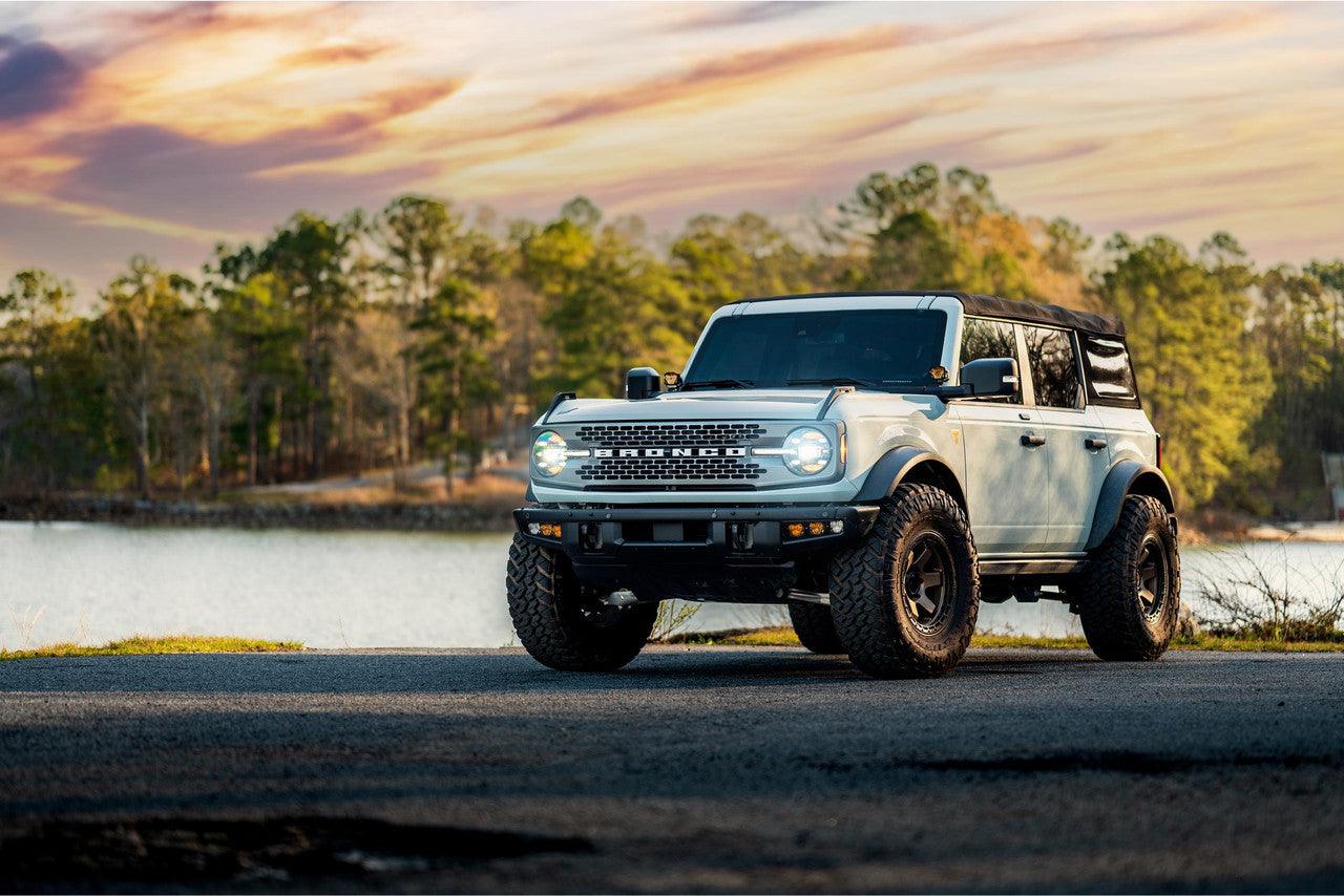 Morimoto 4Banger Triple Fog Kit: 2021+ Bronco (brackets only) - Apollo Off-Road