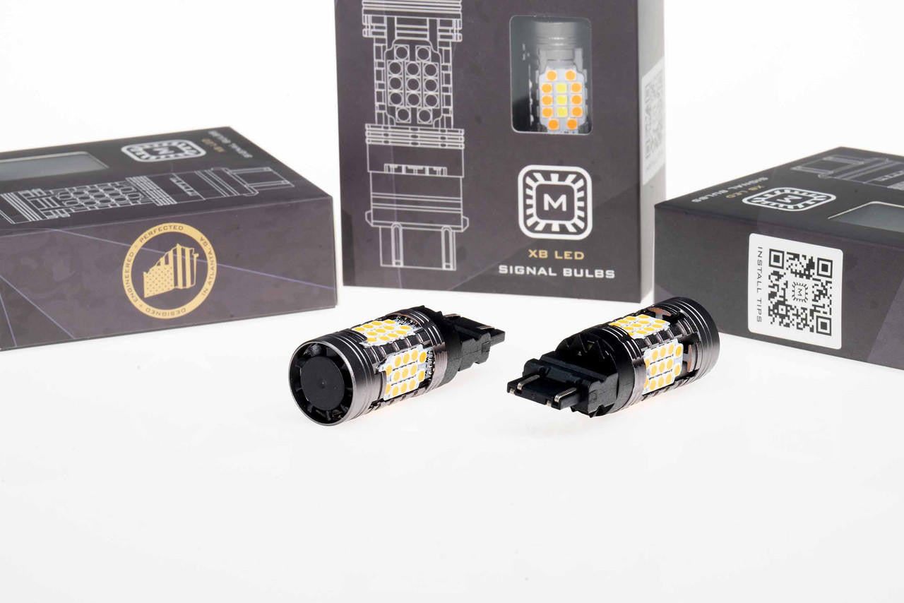 Morimoto 7440-7443: XB LED Bulbs (Red-Set) - Apollo Off-Road