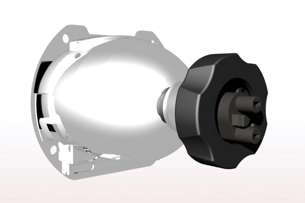 Morimoto Bulb Holders: Mini H1 MotoHo1ders - Apollo Off-Road