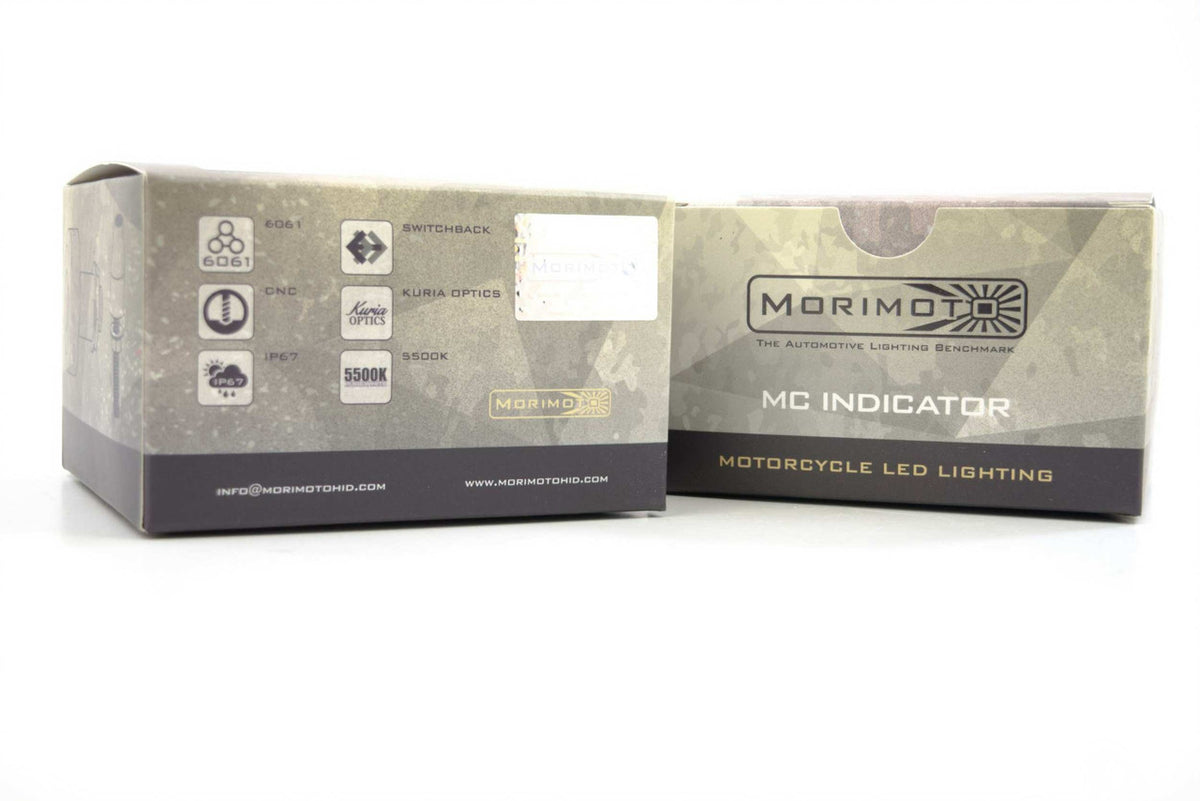 Morimoto MC: Pindicator (White-Amber) - Apollo Off-Road