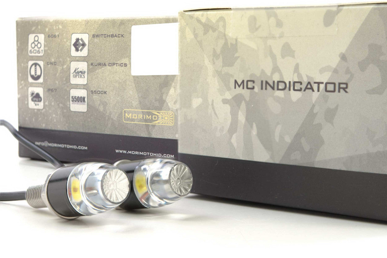 Morimoto MC: Pindicator (White-Amber) - Apollo Off-Road