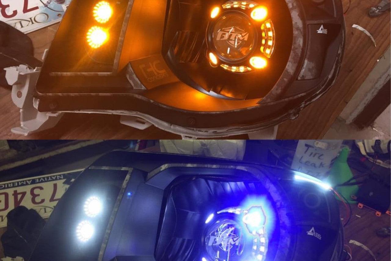 Morimoto ModPod Mini: Switchback White-Amber - Apollo Off-Road