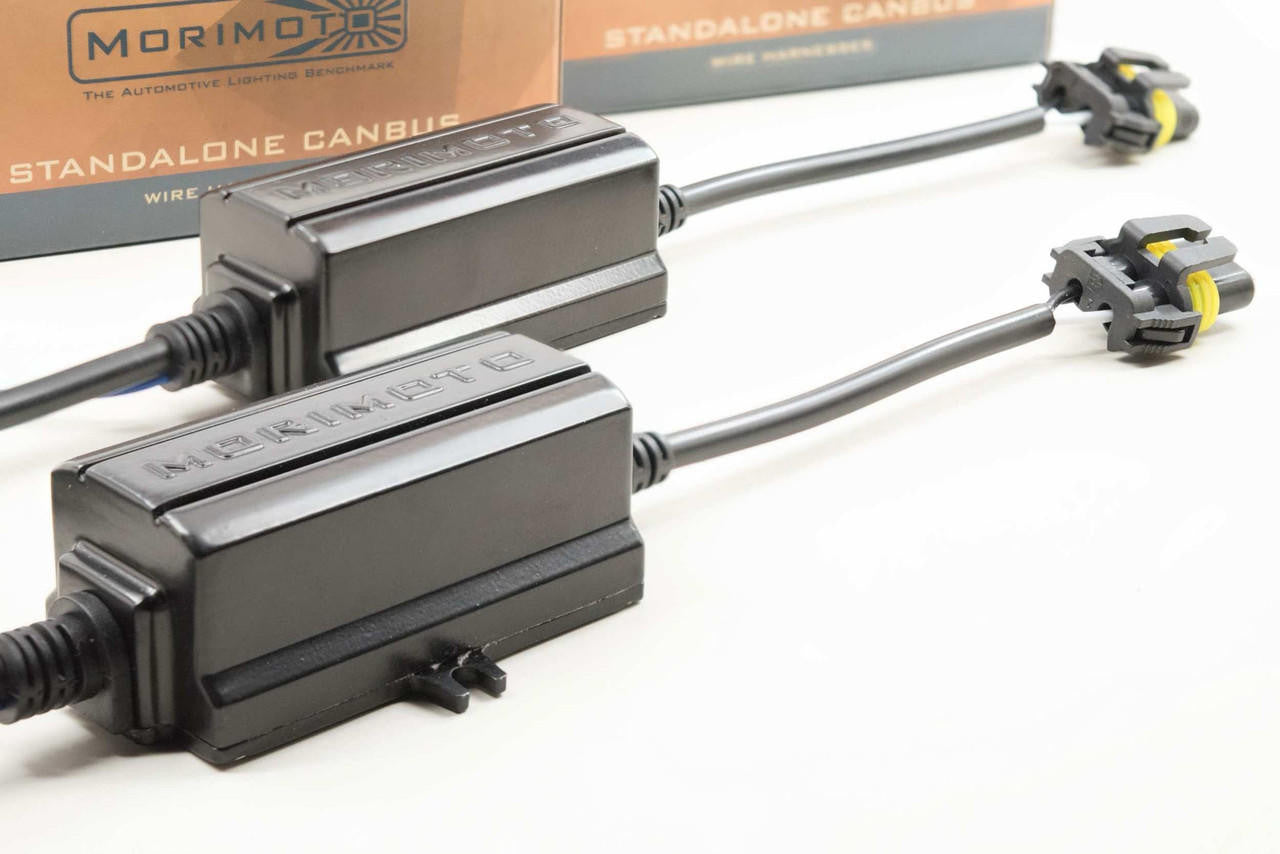 Morimoto PWM Harness: Morimoto Standalone Canbus (H4-9003) - Apollo Off-Road