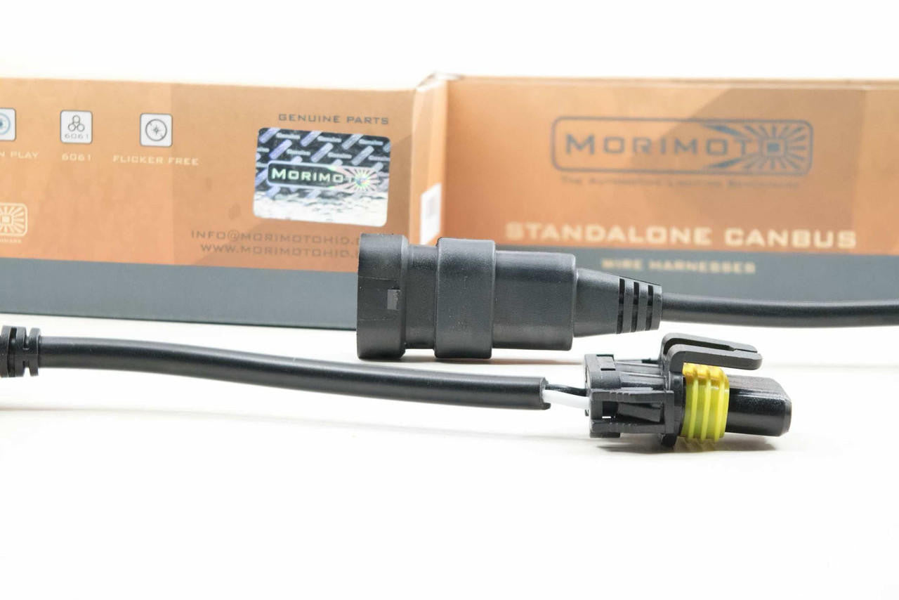 Morimoto PWM Harness: Morimoto Standalone Canbus (H4-9003) - Apollo Off-Road