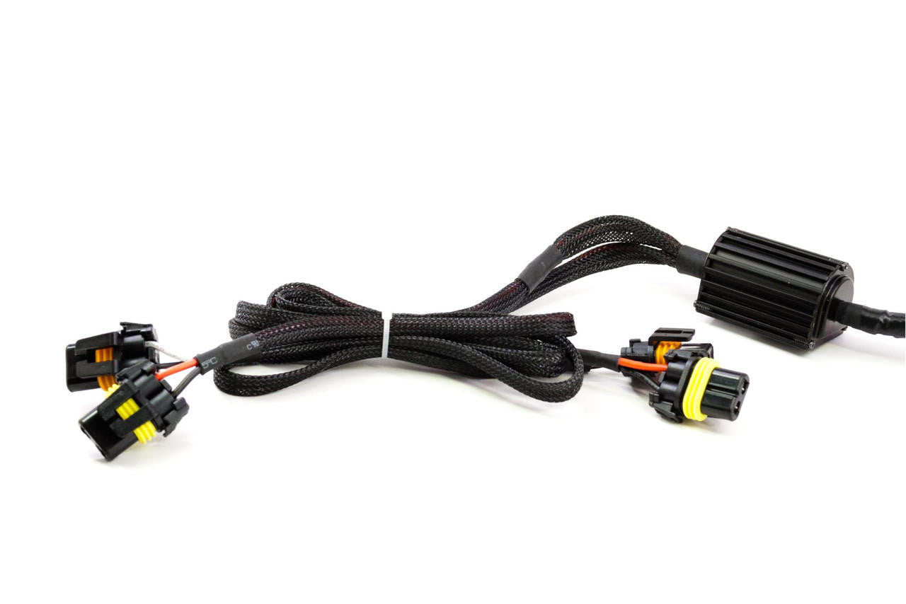 Morimoto Relay Harness: MotoCycle Dual Output (H7) - Apollo Off-Road
