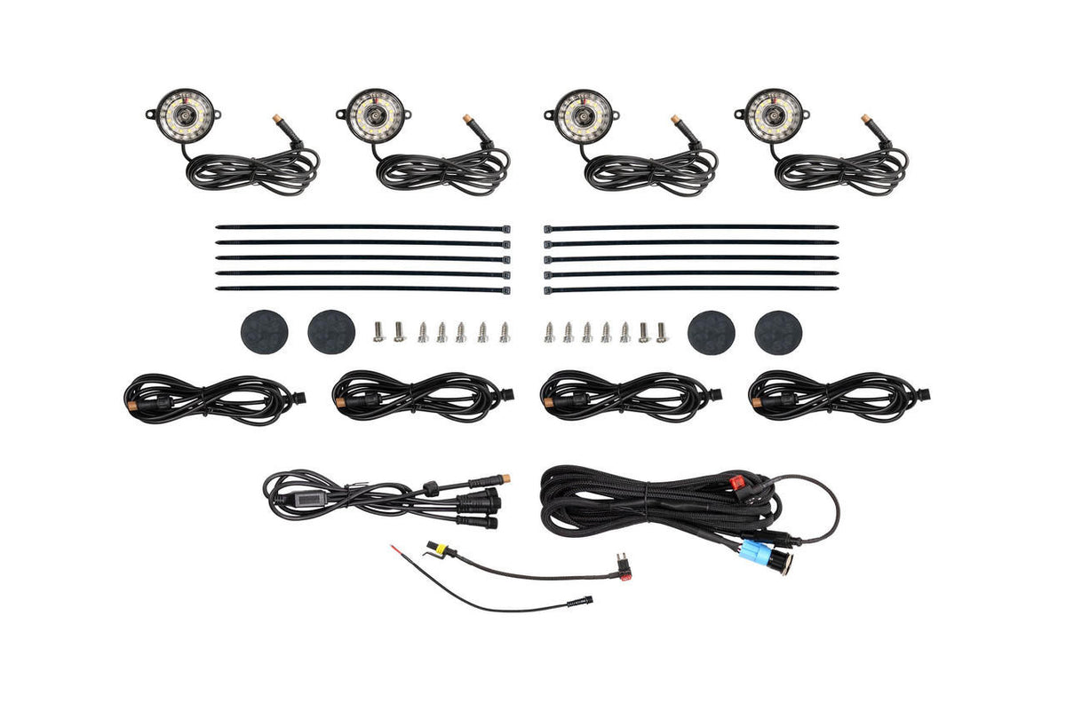 Morimoto Rock Light Kit (4-6-8) - Apollo Off-Road