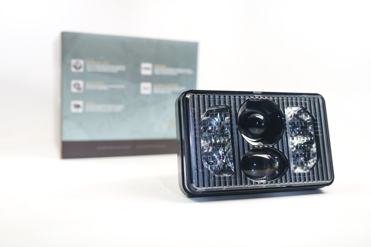 Morimoto Sealed Beam: Morimoto Sealed4 (4x6) - Apollo Off-Road