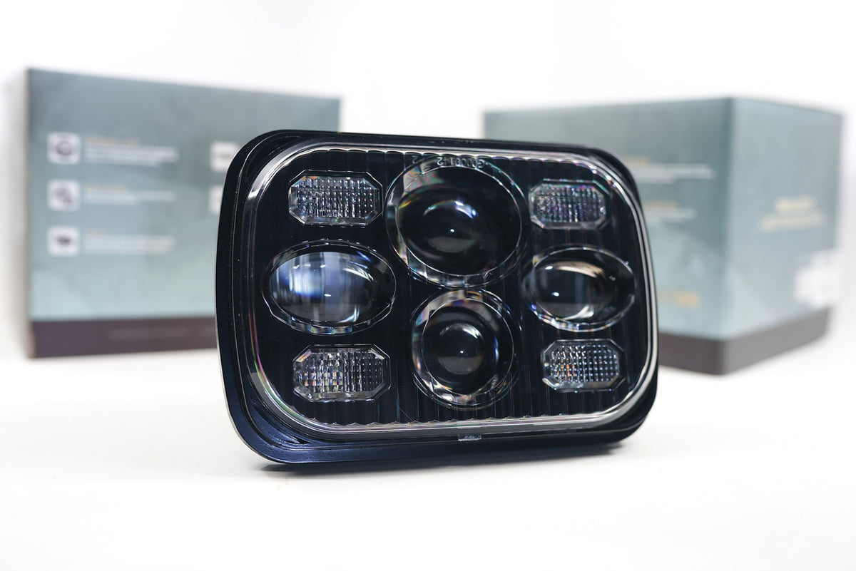 Morimoto Sealed Beam: Morimoto Sealed5 (5x7) - Apollo Off-Road