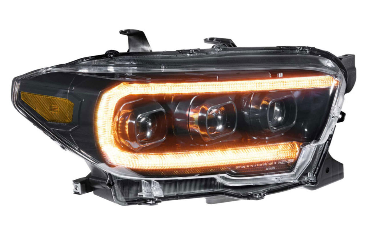 Morimoto XB Adapters: Toyota Tacoma XB LED Harness (2020+ OEM LED - Pair - Apollo Off-Road