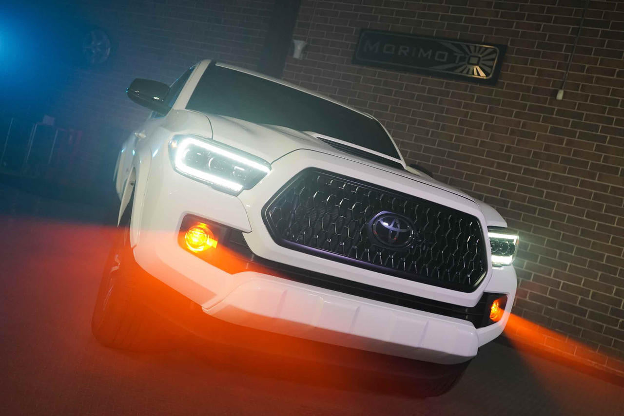 Morimoto XB Adapters: Toyota Tacoma XB LED Harness (2020+ OEM LED - Pair - Apollo Off-Road