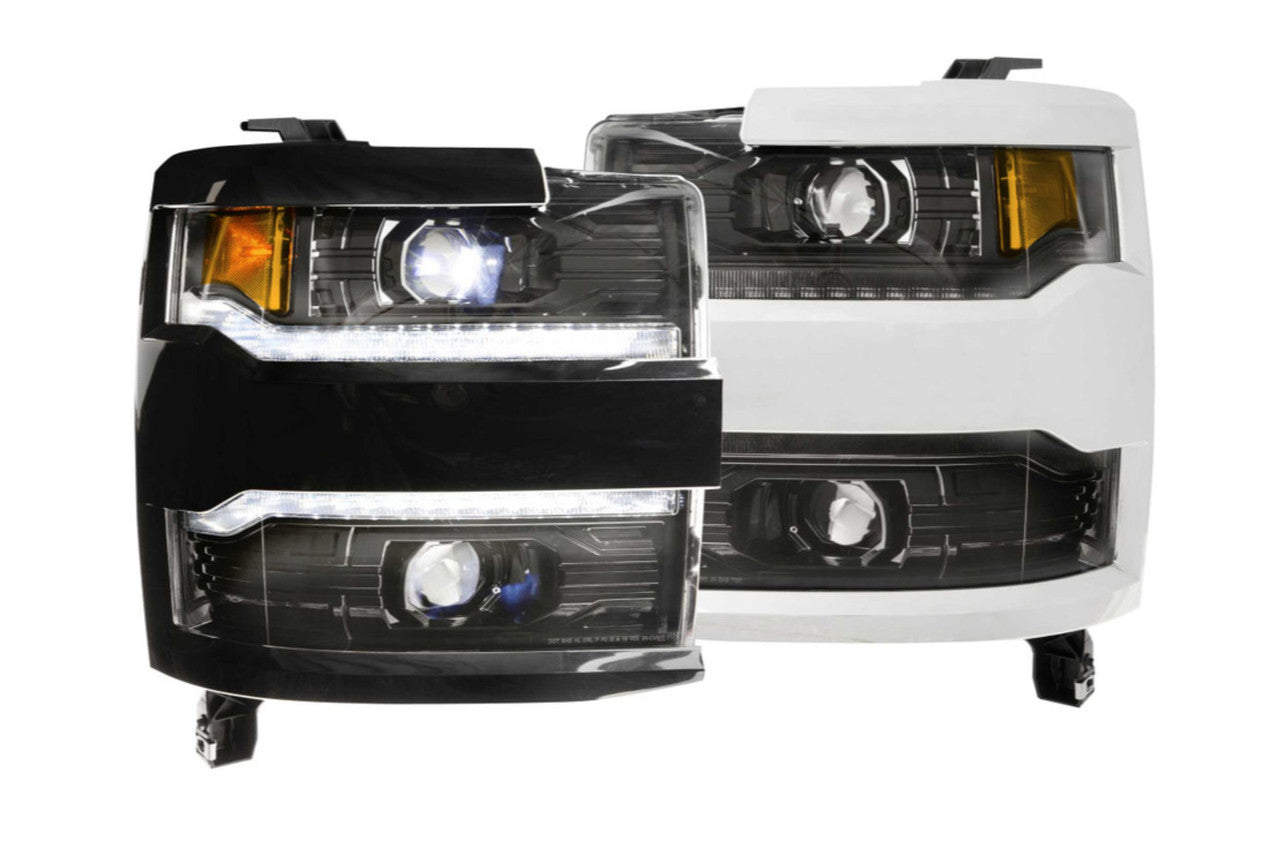 Morimoto XB Headlight Grille Trim Bezels: LF541 (Pair - Chrome) - Apollo Off-Road