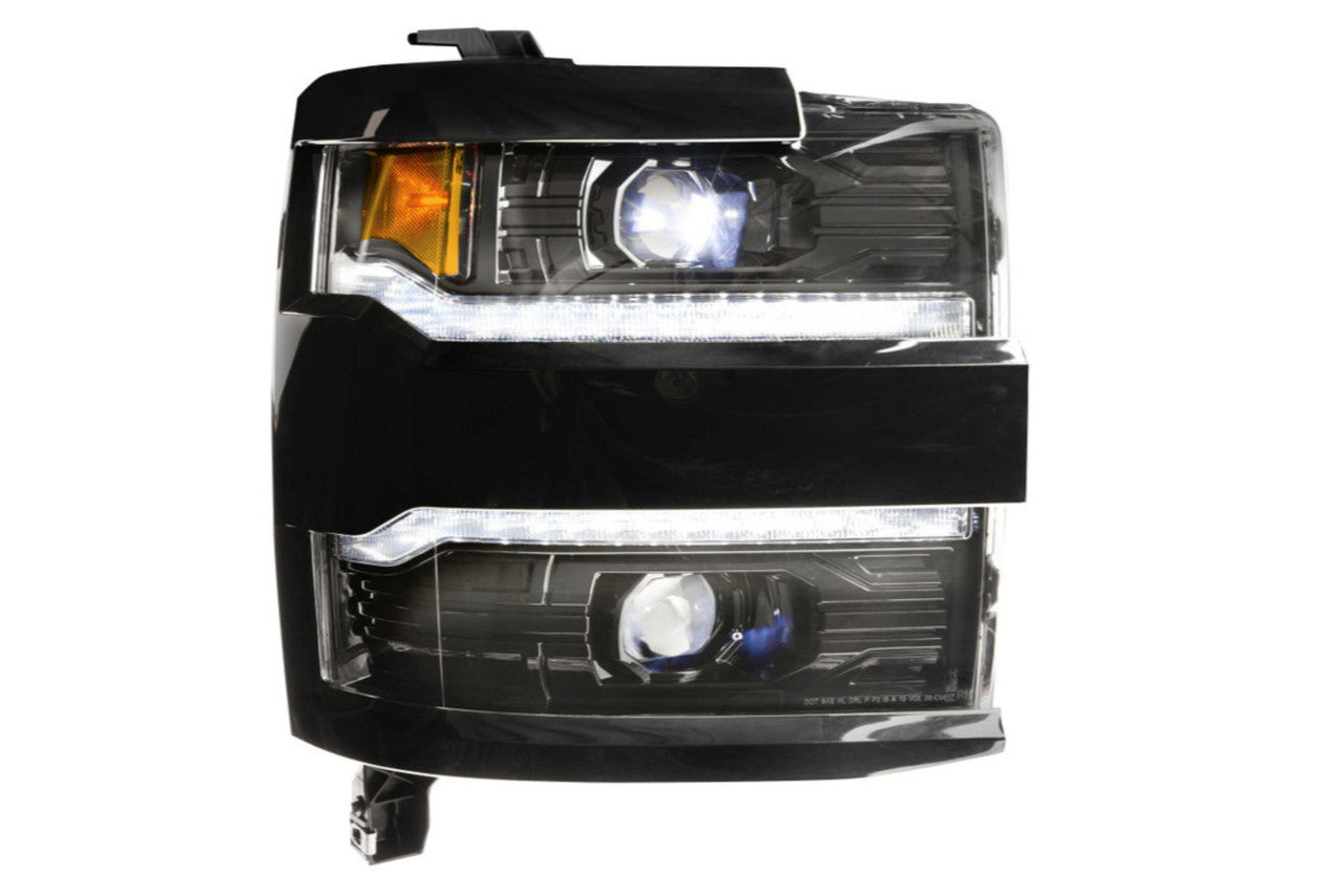 Morimoto XB Headlight Grille Trim Bezels: LF541 (Pair - Chrome) - Apollo Off-Road
