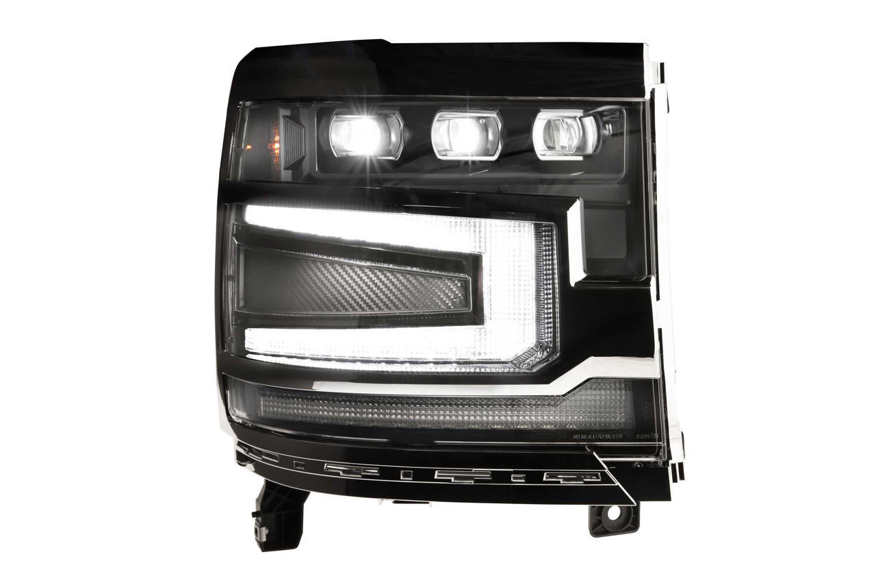 Morimoto XB Headlight Grille Trim Bezels: LF542 (Pair - Chrome) - Apollo Off-Road