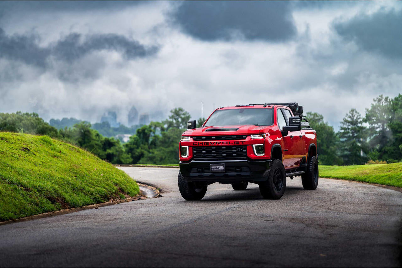 Morimoto XB Hybrid Headlights: Chevrolet Silverado HD (2020+) (Pair) - Apollo Off-Road
