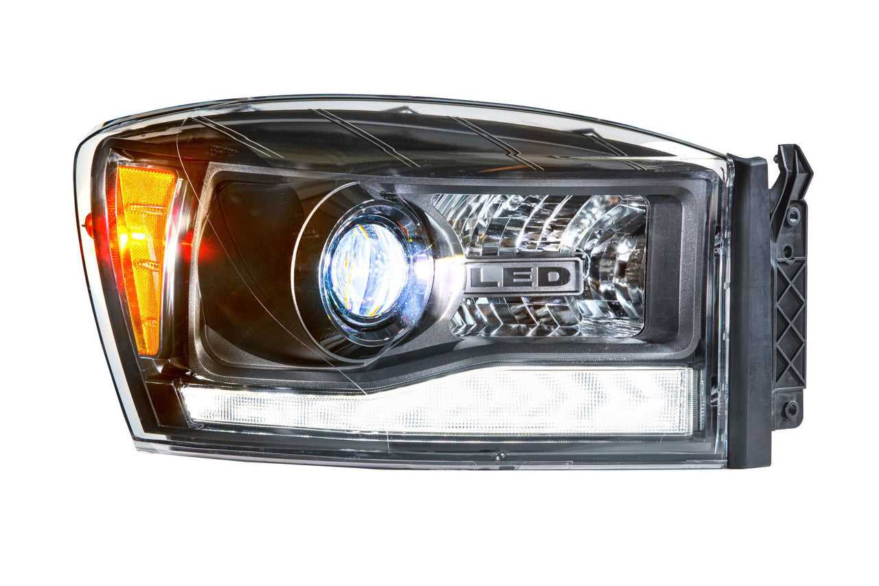 Morimoto XB Hybrid LED Headlights: Dodge Ram (06-08) (Pair - ASM) - Apollo Off-Road