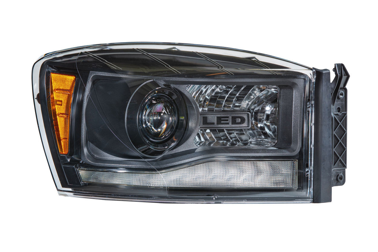 Morimoto XB Hybrid LED Headlights: Dodge Ram (06-08) (Pair - ASM) - Apollo Off-Road