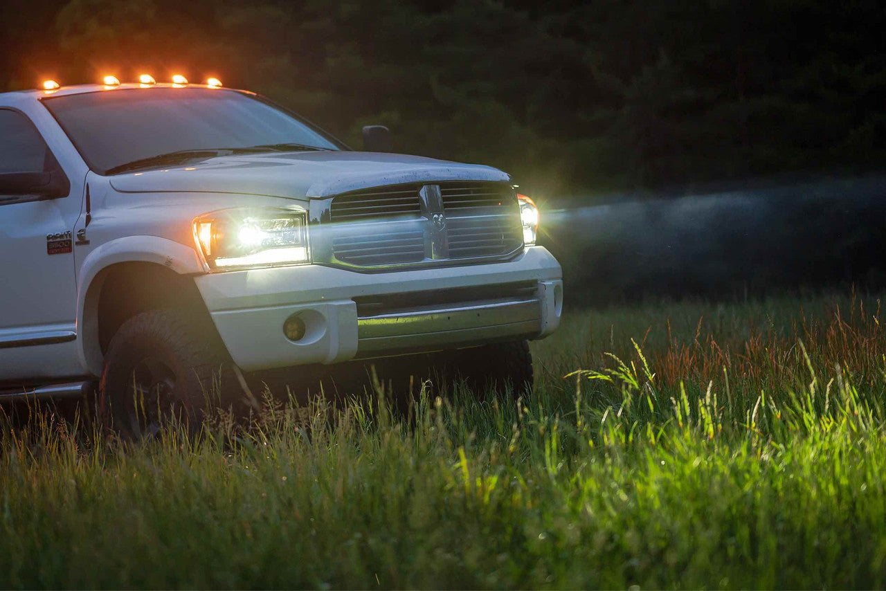 Morimoto XB Hybrid LED Headlights: Dodge Ram (06-08) (Pair - ASM) - Apollo Off-Road