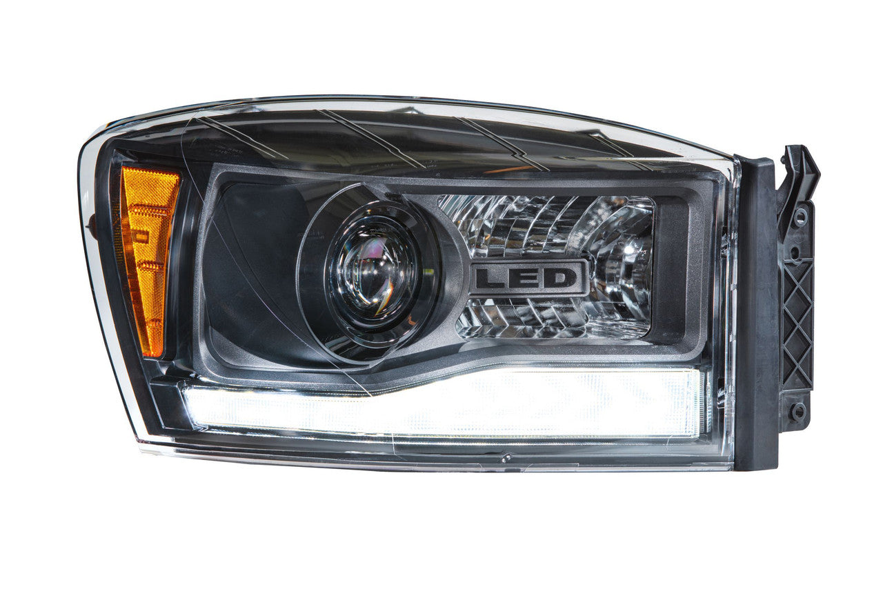 Morimoto XB Hybrid LED Headlights: Dodge Ram (06-08) (Pair - ASM) - Apollo Off-Road