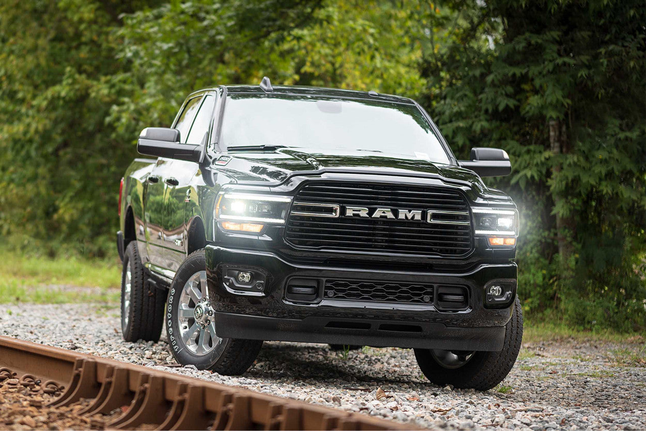 Morimoto XB Hybrid LED Headlights: Dodge Ram HD (2019+) (Pair - ASM) - Apollo Off-Road
