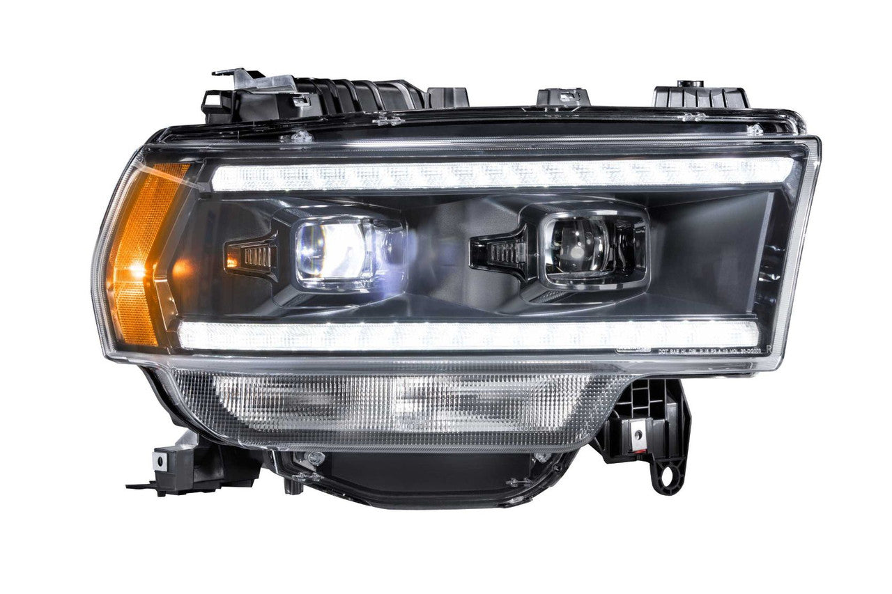 Morimoto XB Hybrid LED Headlights: Dodge Ram HD (2019+) (Pair - ASM) - Apollo Off-Road