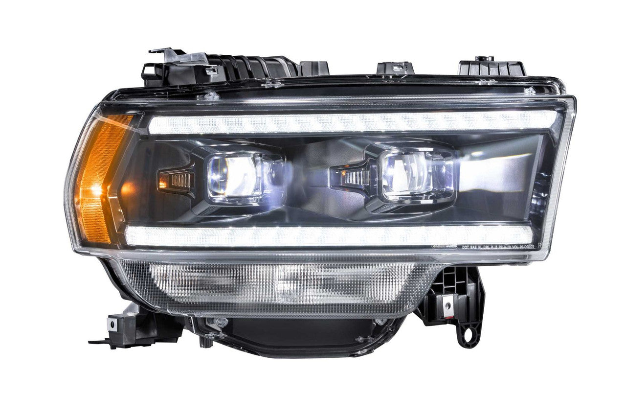 Morimoto XB Hybrid LED Headlights: Dodge Ram HD (2019+) (Pair - ASM) - Apollo Off-Road