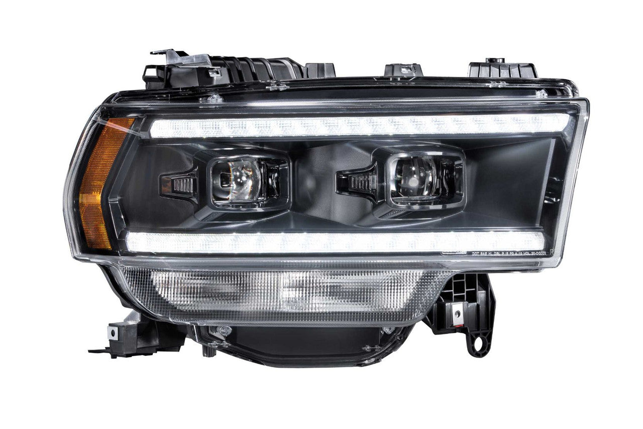 Morimoto XB Hybrid LED Headlights: Dodge Ram HD (2019+) (Pair - ASM) - Apollo Off-Road